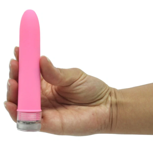 Vibrador Personal Multivelocidade e Corpo Aveludado 11 cm x 2,5 cm