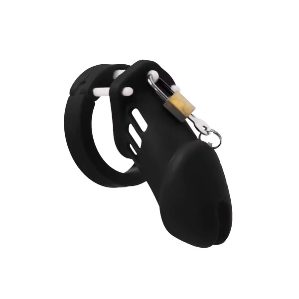Cinto de Castidade em Silicone - Cock Cage com Cadeado