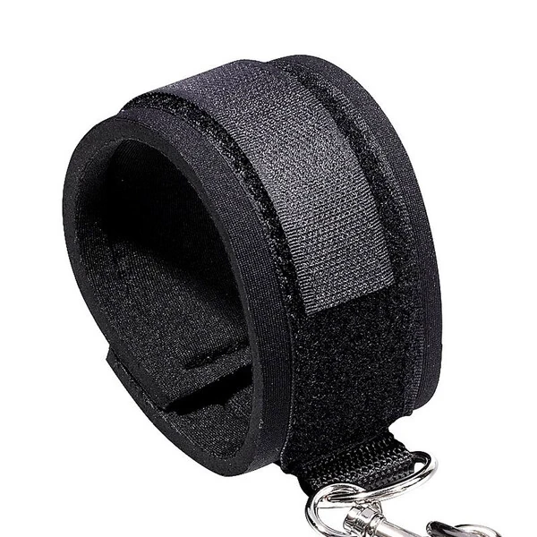 Kit Separador Fetiche Bondage com Par de Algemas e Coleira