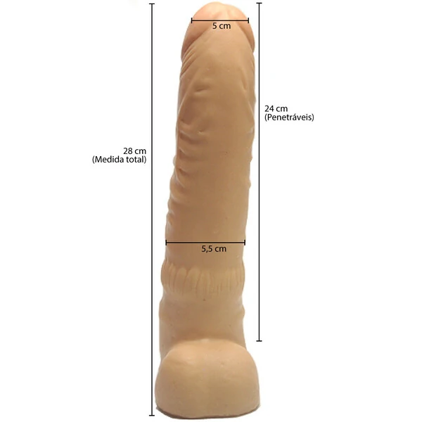 Pênis Alexander 28 cm x 5,5 cm