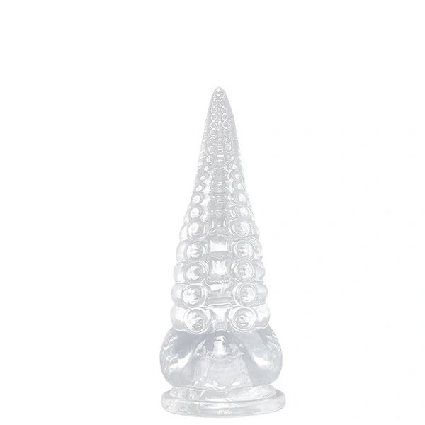 Dildo em Formato Tentáculo Escalonado e Ventosa