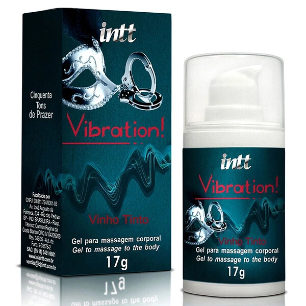 Gel Excitante Beijável Vibration Intt 17ml