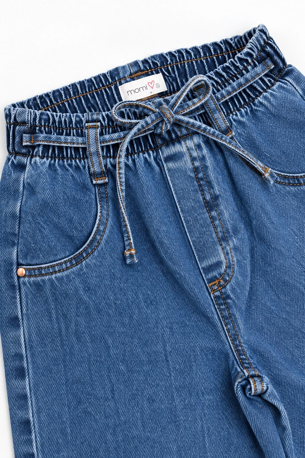 Foto Calça Jeans Com Laço