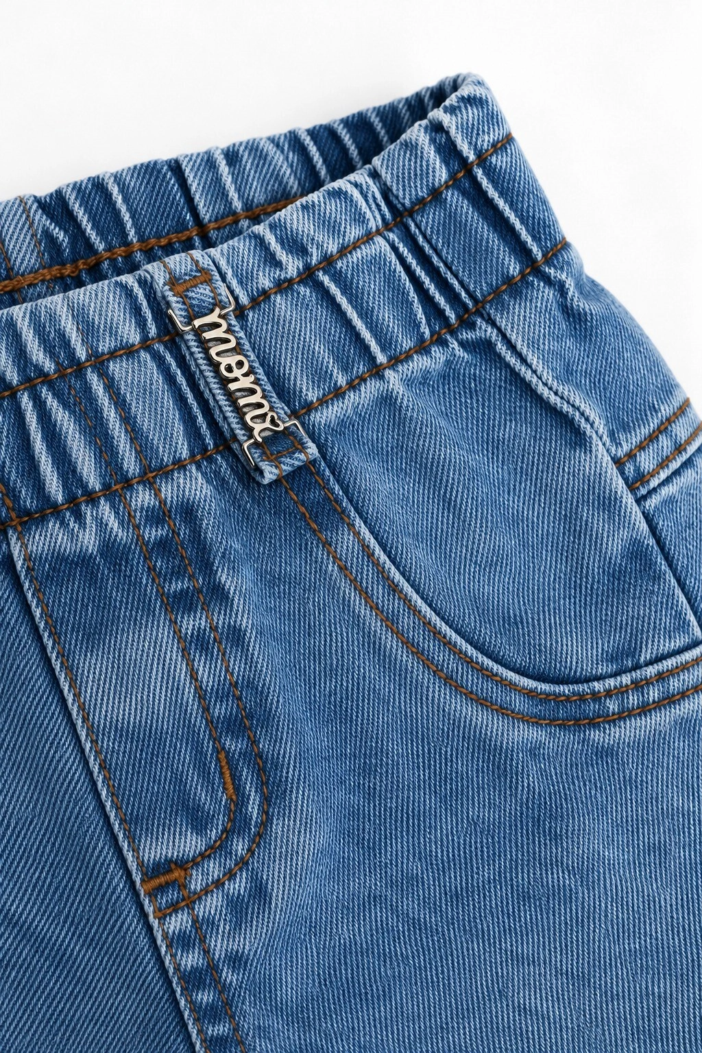 Foto Calça Jeans Com Aplique De Flor