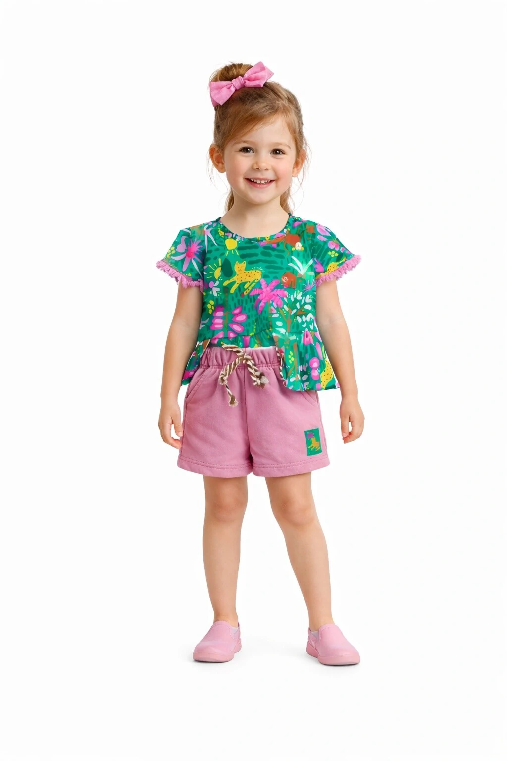 FotoConjunto Blusa e Short