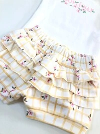 Conjunto Bonjour Flores