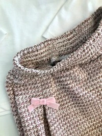 Conjunto Blusa e Short Saia Tweed