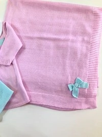 Saída Maternidade Tricot Vestido e Calça Hug
