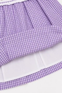 Vestido Xadrez Lilás — Col & Lorê