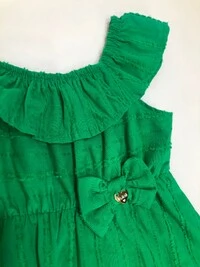 Vestido em tricoline