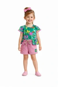 Conjunto Blusa e Short