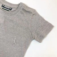 Camiseta Cinza Pêssego