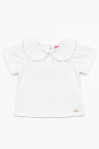 Blusa com gola
