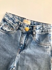 Calça Jeans Wide Leg Clara Charpey