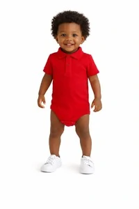 Body Polo Vermelho