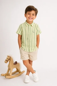 Camisa social linho