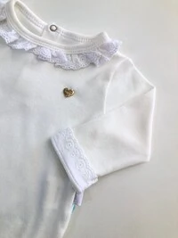 Body Longo com Renda