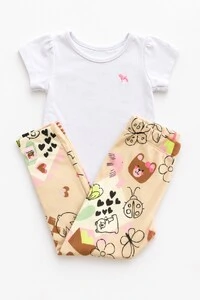 Calça Legging Bichinhos