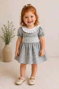 Body Vestido Xadrez Grow UP