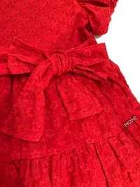 Vestido de laise manga balone