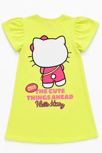 Vestido Hello Kitty com Strass