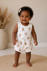 Romper Bebê Mini & Co Ursinhos Encantados