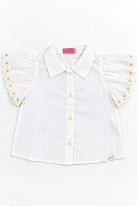 Camisa Com Renda