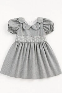 Vestido Jardim Bordado