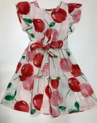 Vestido cerejas