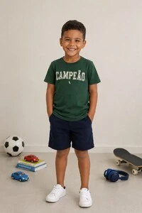 Camiseta Reserva Mini Campeão