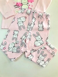 Pijama Infantil Up Baby Coelhinho Rosa