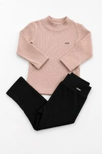 Blusa Canelada Manga Longa