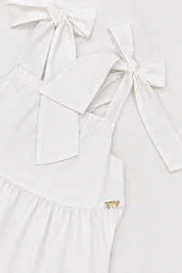 Vestido bordado tropical