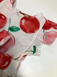 Vestido cerejas