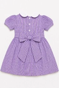 Vestido Xadrez Lilás — Col & Lorê
