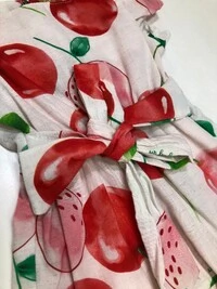 Vestido cerejas