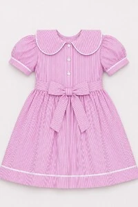 Vestido Listrado Rosa — Col & Lorê