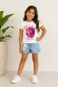 Blusa maça com strass