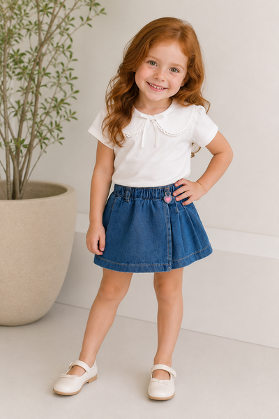 Foto Blusa com gola