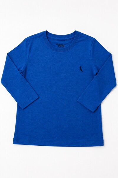 FotoCamiseta manga longa Azul Royal