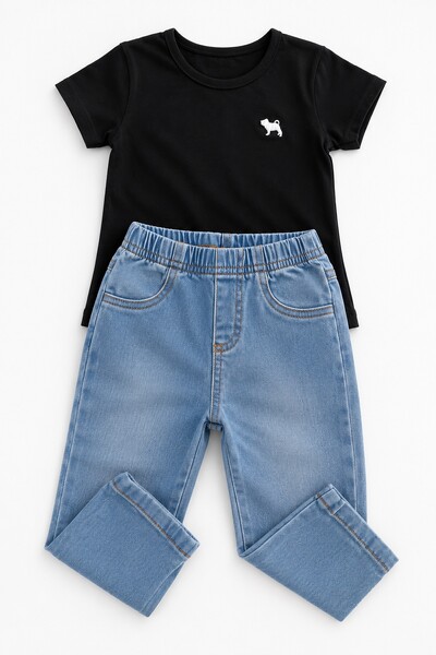 FotoCalça Jeans com Elastano Up Baby