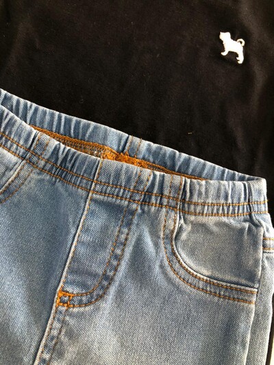 Foto Calça Jeans com Elastano Up Baby