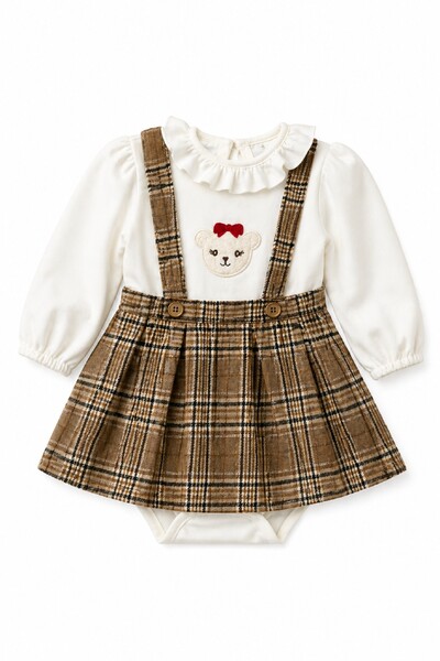 FotoJardineira com body Litte Bear