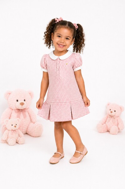 Foto Vestido Polo Rosa