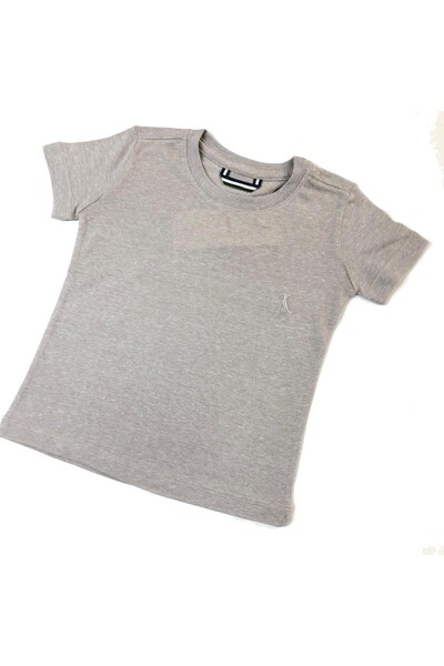 FotoCamiseta Cinza Pêssego