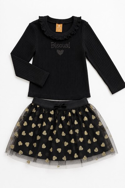 Foto Conjunto Blusa E Short Saia Em Tule