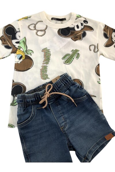 Foto T-shirt Mickey Cowboy
