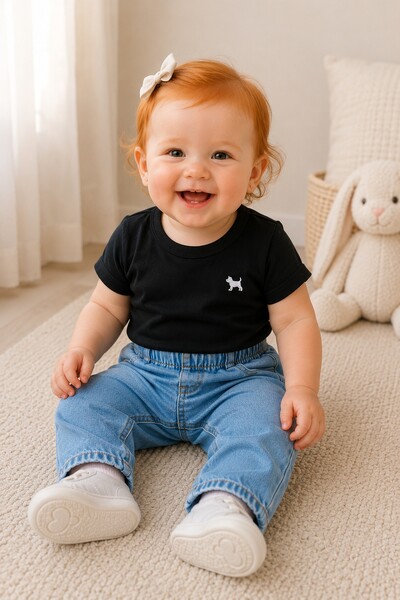 Foto Calça Jeans com Elastano Up Baby