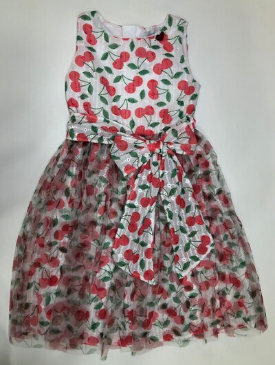 FotoVestido tule cerejas