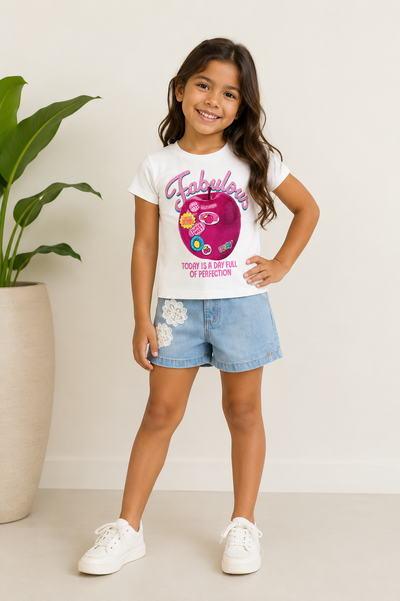 Foto Blusa maça com strass